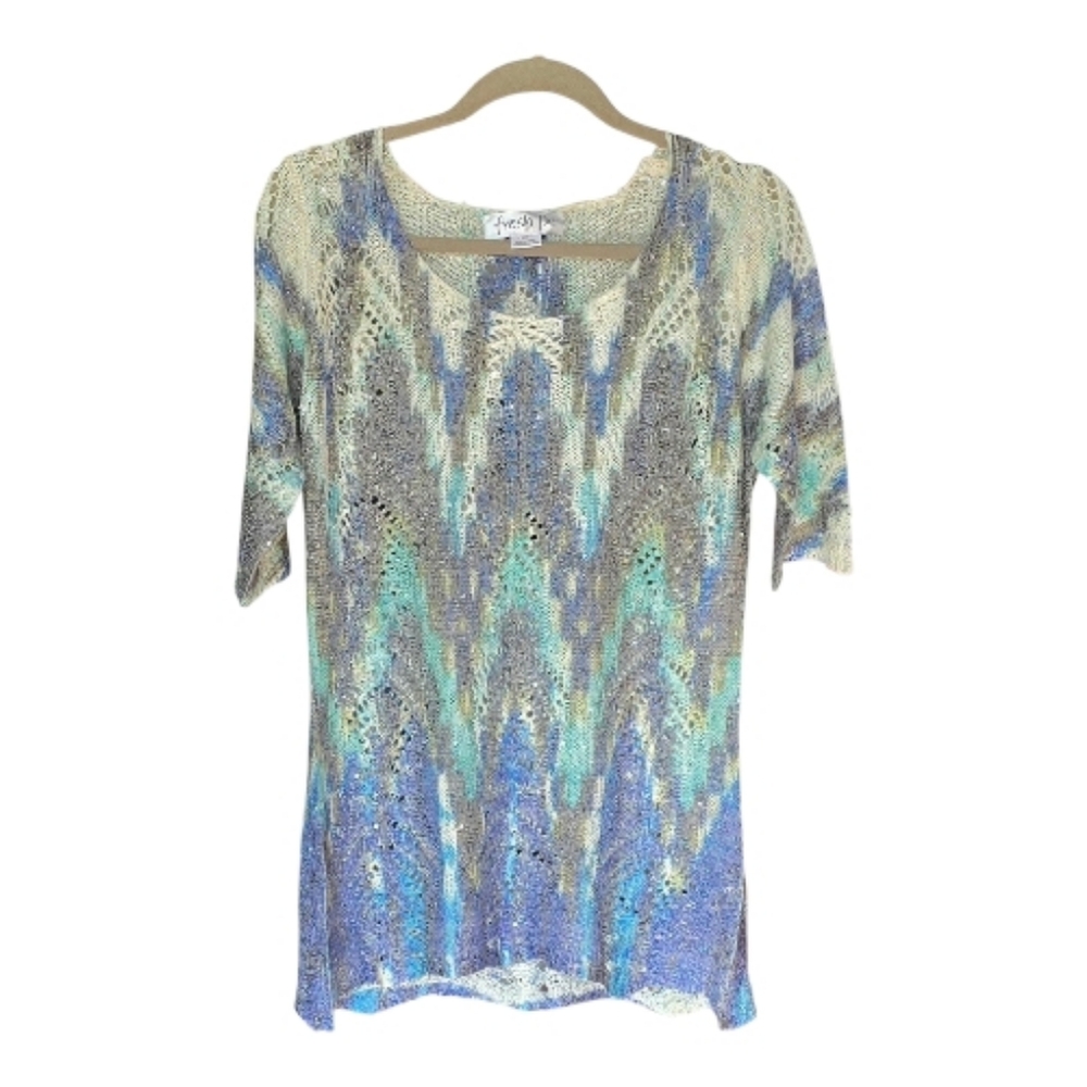 Colorful Knit Top